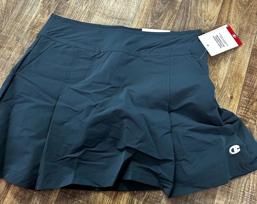 Champion Women Pleated Skort Size 8 New! Match Skort Reflecting Pond